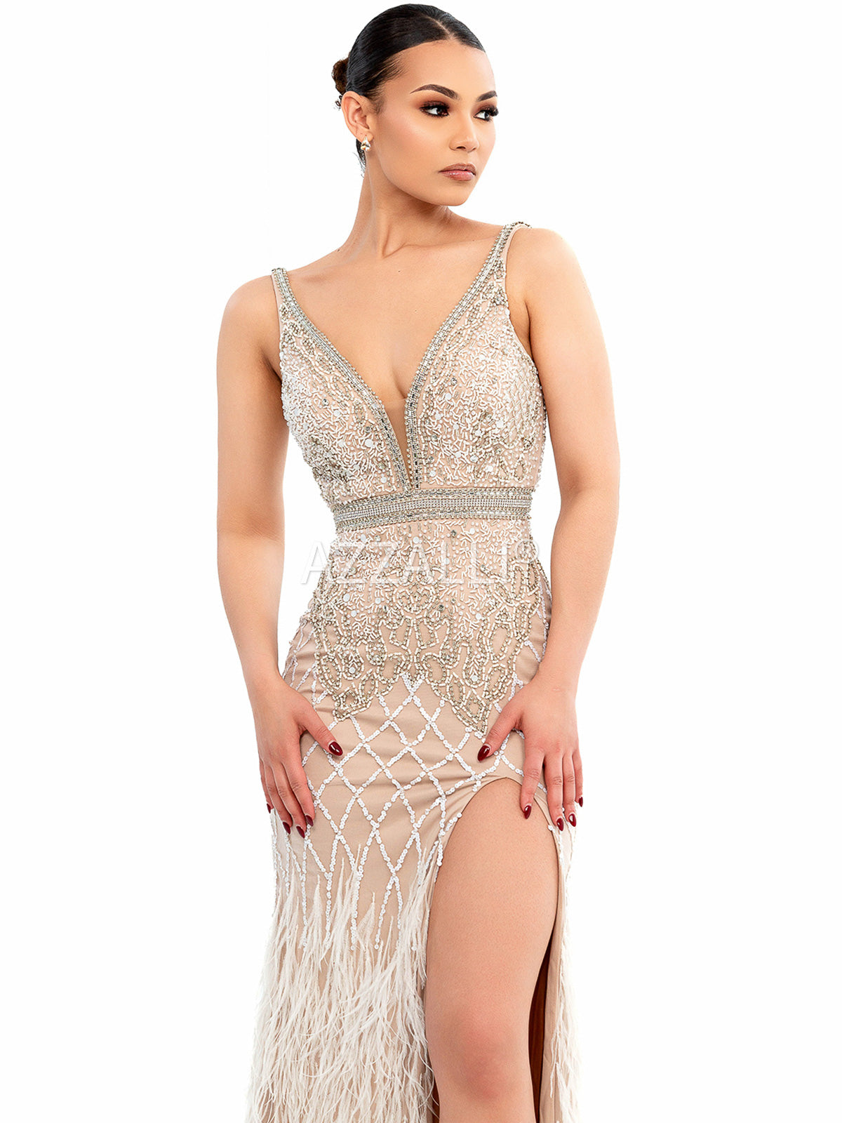 Buy Barcelona Inspired Hand Beaded Gown for Women at 795